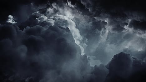 4k-Tormenta-Oscura,-Nubes-De-Lluvia-Ominosas