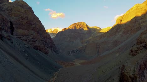 Wunderschöner-Ausflug-Zum-„Glacier-La-Paloma“,-Aufgenommen-Mit-Einer-Dji-Mini-2-Drohne