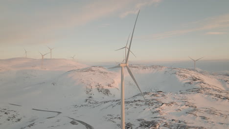Wind-turbine-farm-in-Norway