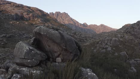 Itatiaia-national-park---drone-showing-rocky-surface-and-mountains