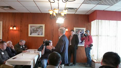 Presidential-Candidate-Senator-Lindsey-Graham-Foreign-Policy-Speech-At-Political-Campaign-Stop-Before-The-Iowa-Caucus
