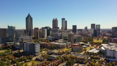 Very-Good-Establishing-Aerial-Of-Downtown-Business-District-Atlanta-Georgia