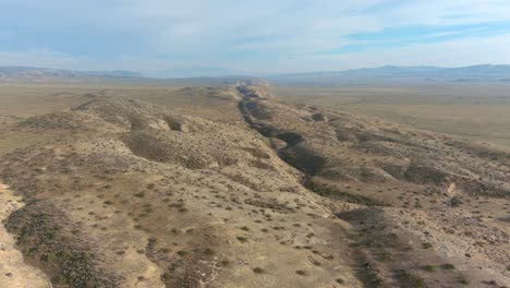 Aerial-Over-The-San-Andreas-Earthquake-Fault-On-The-Carrizo-Plain-In-Central-California
