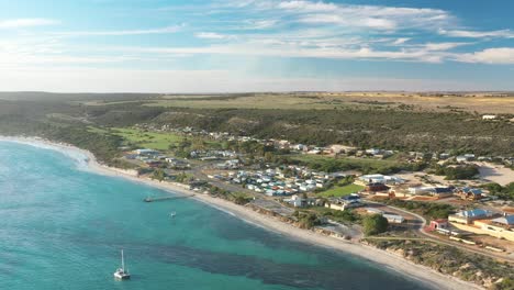 Excellent-Aerial-Shot-Of-Horrocks-Beach-In-Western-Australia