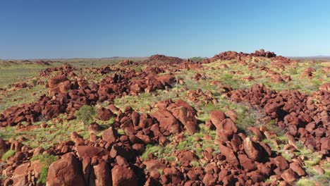 Excellent-Aerial-Shot-Of-Red-Rocks-In-The-Australian-Outback