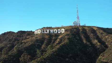 Ausgezeichnete-Luftaufnahme-Des-Hollywood-Sign
