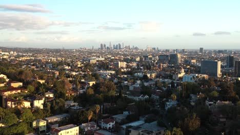 Excellent-Aerial-View-Of-Buildings-In-Downtown-Los-Angeles