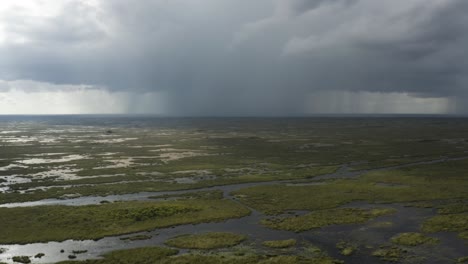 Excellent-Aerial-Shot-Of-A-Thunderstorm-In-The-Florida-Everglades