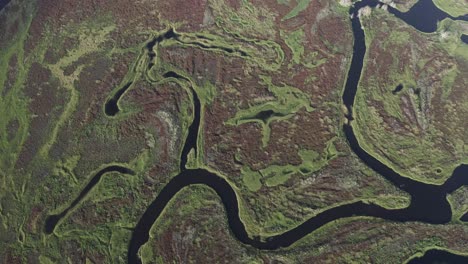 Ausgezeichnete-Luftaufnahme-Des-Kissimmee-River-In-Florida