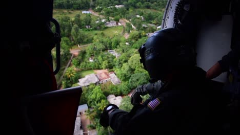 Us-Coast-Guard-Helicopter-Responds-To-Haiti-For-Humanitarian-Aid-Following-A-72-Earthquake-There