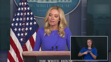 White-House-Press-Secretary-Kayleigh-Mcenany-Answers-A-Question-The-Stalled-Covid-Relief-Stimulus-Bill