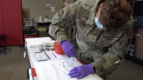 The-First-Covid-19-Pandemic-Vaccines-Are-Administered-To-New-York-National-Guard-Enlisted-Service-Members