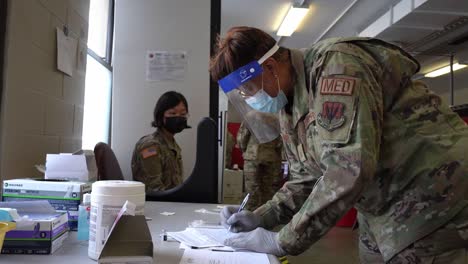 The-First-Covid-19-Pandemic-Vaccines-Are-Administered-To-New-York-National-Guard-Enlisted-Service-Members