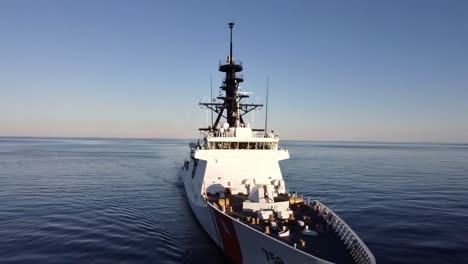 Drone-Aerial-Us-Coast-Guard-Ship-Stone-Departs-Gulf-Coast-Deployment-Countering-Illegal-And-Unreported-Fishing