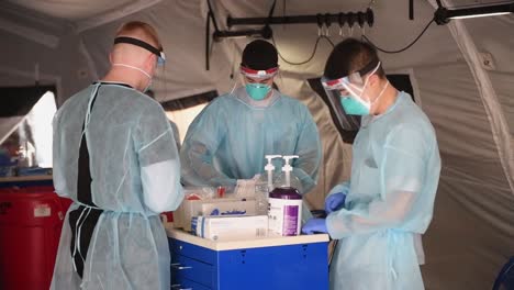 Us-Air-Force-559Th-Medical-Group-Airmen-Covid-19-Pandemic-Vaccine-Training,-Joint-Base-San-Antonio-Lackland