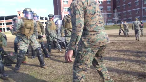 2D-Combat-Engineer-Battalion-Marine-Non-Lethal-Weapons-Riot-And-Crowd-Control-Training,-Camp-Lejeune,-Nc
