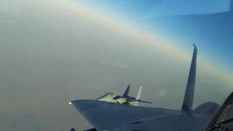 Aerial-Clips,-Cockpit-Footage,-Time-Lapse-And-Silhouettes-Of-Jet-Fighter-Airplanes-And-Aviation-Scenes