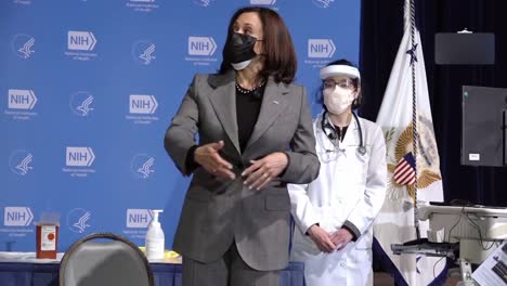 Vice-President-Politician-Kamala-Harris-Publicly-Preps-For-Injection-Of-Covid-19-Pandemic-Innoculation-Vaccine