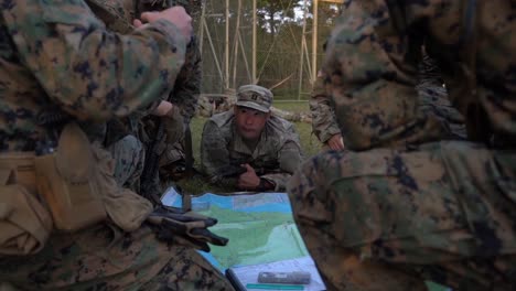 Us-Army,-Marines-And-Japanese-Ground-Self-Defense-Soldiers-Basic-Jungle-Survival-Course-Training,-Okinawa,-Japan