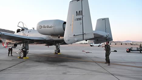 Michigan-Air-National-Guard-Unterstützt-Das-107.-Jagdgeschwader-A-10-Thunderbolt-II,-Grüne-Flagge-21-06,-Nellis-AFB,-NV