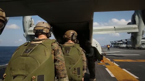 Us-Marines-Maritime-Raid-Force-Conducts-High-Altitude-Jump-And-Precision-Drop-Exercise-Le-Shima,-Okinawa,-Japan