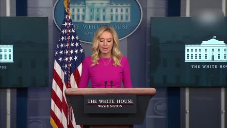 Us-President-Trump’S-Female-Press-Secretary-Kayleigh-Mcenany-Press-Conference,-Covid-19-Policy