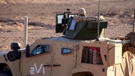 Marines-Fire-Tow-Missiles-From-Light-Tactical-Vehicles,-Himars-Desert-Combat-Rehearsal-Exercise,-Tabuk,-Saudi-Arabia