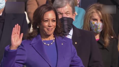 Supreme-Court-Justice-Sotomayor-Adminsters-Oath-Of-Office-To-Vice-President-Elect-Kamala-Harris-Unauguration