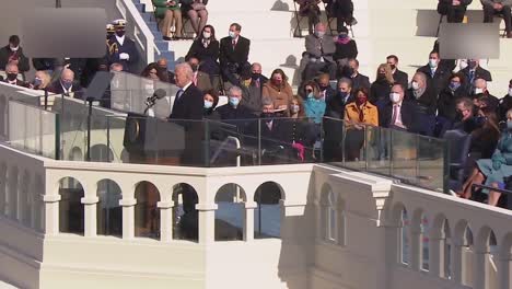 President-Joe-Biden-Speaks-The-Economic-Crisis,-Racial-Justice,-Environmental-Issues,-Unity,-Inauguration-Ceremony