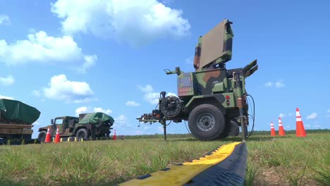North-Dakota-Army-National-Guard-Betreibt-Ein-Sentinal-Radarsystem-Als-Teil-Einer-Norad-Partnerschaft,-Michigan
