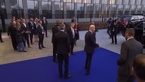 Nato-Generalsekretär-Jens-Stoltenberg-Verabschiedet-Sich-Nach-Dem-Außerordentlichen-Nato-Gipfel-Von-Präsident-Joe-Biden