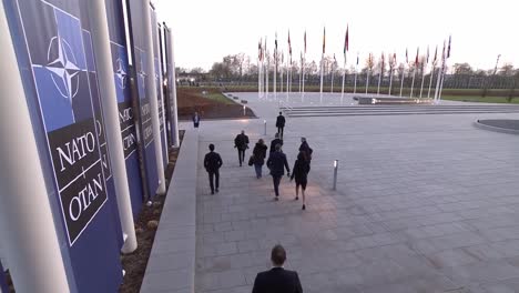President-Joe-Biden-Leaves-Nato-Headquarters-After-The-Extraordinary-Nato-Summit-Triggered-By-The-Russian-Invasion