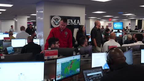 The-Fema-National-Response-Coordination-Center-In-Washington-Dc-Is-Fully-Staffed-And-Operational-During-Hurricane-Ian