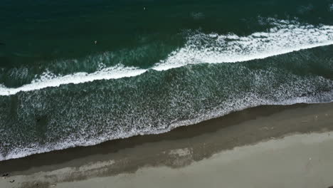 Aerial-Drone-Shot-Of-Sabang-Beach,-Baler,-Aurora,-Phiilppines