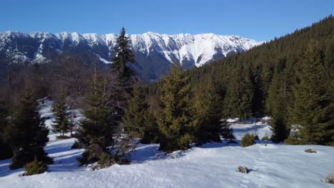 Invierno-En-Las-Montañas-De-Piatra-Craiului-En-Rumania