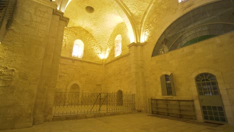 Prayer-area-in-the-church-of-Tomb-of-Samuel,-jerusalem,-israel-#017