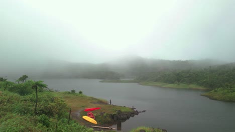 Freshwater-Lake-Trail-Drone-Shot