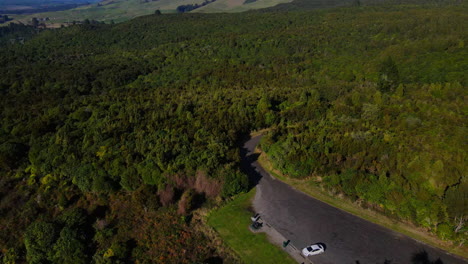 Drone-shot-over-dense-bushland-trees