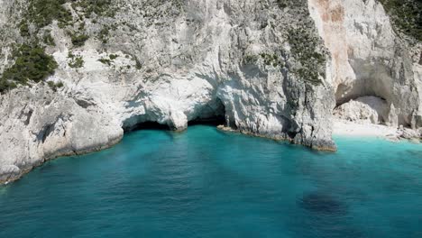 Zakynthos-clifftop-pan-across-with-caves