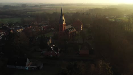 drone-shots-of-a-church-in-germany