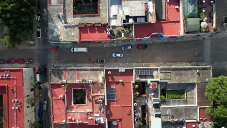 Luftaufnahme-Der-Stadt-Oaxaca-Und-Des-Tempels-Von-Santo-Domingo