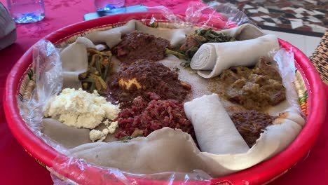 Kabsa-Curry.-Hausgemachter-Arabischer-Reis,-Jemenitisches-Essen
