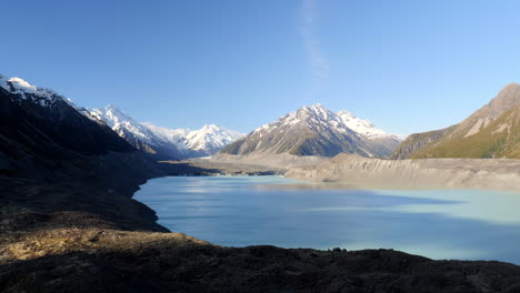 View-over-lake-to-glacier-4k