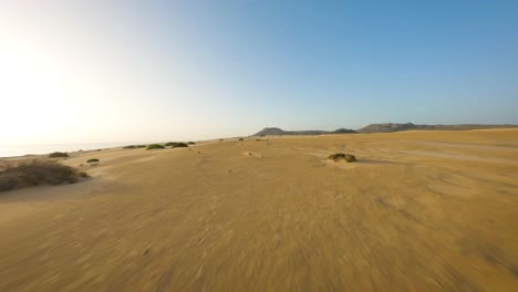 fuerteventura-fpv-empty-desert-flight-during-sunrise-slowmotion-50fps