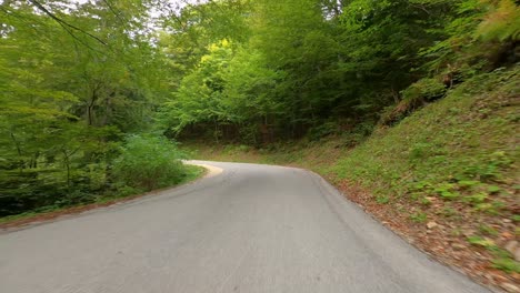 Driving-on-country-road.-POV-video