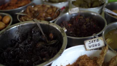 Sega-Jamblang-or-Nasi-Jamblang-is-a-typical-food-from-Cirebon,-West-Java