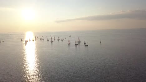 A-BUNCH-OF-SAILBOATS-IN-THE-LAKE