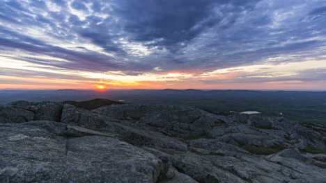 Sunrise\-Time-Lapse-On-a-Mountaintop-with-Beautiful-Clouds