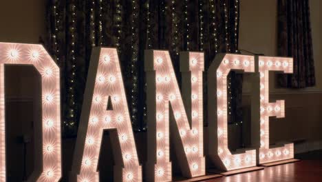 dance-letters-ready-for-the-evening-celebrations