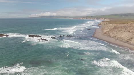 California-coastal-cliffs-drone-shot